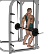 Wrist Curl - Smith Machine Behind